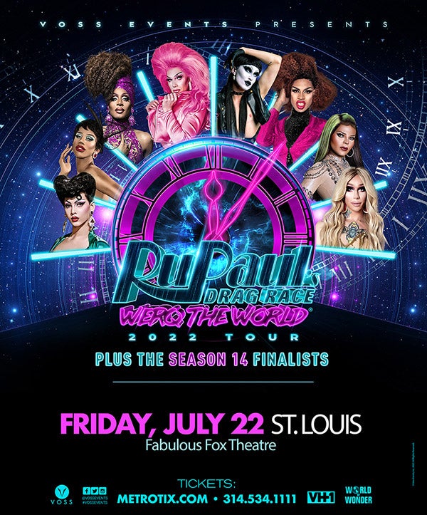 RuPaul's Drag Race - July 22, 2022 - Fabulous Fox Theatre