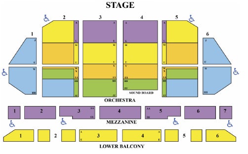 Seating Chart For The Fox Theater St Louis Mo | NAR Media Kit